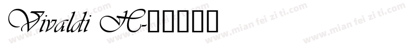 Vivaldi H字体转换
